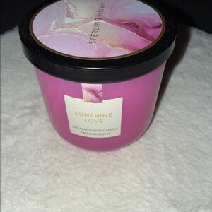 Pink Aromatherapy Candle